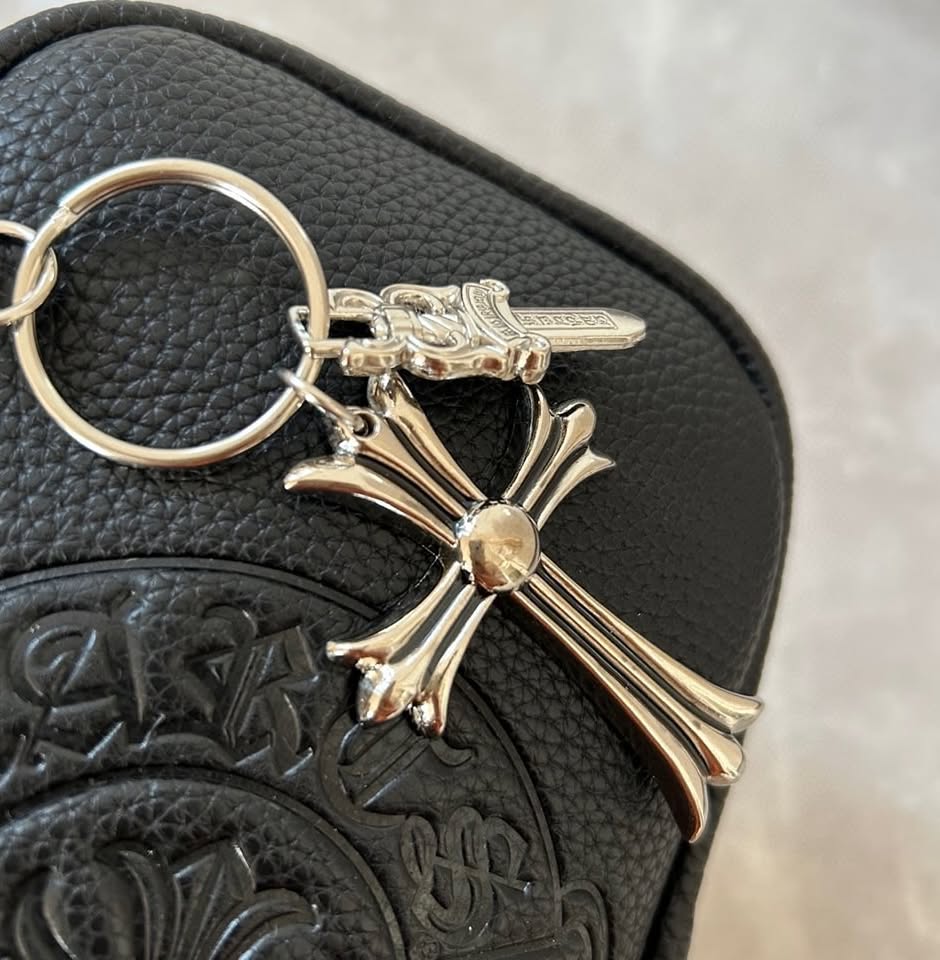 【Chrome Hearts】クロムハーツ ホースシュー ニッチ レザー ボウリングバッグ