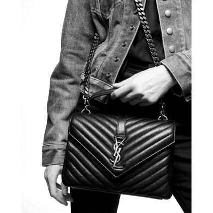 【SAINT LAURENT】サンローラン カレッジ ミディアム バッグ☆600279BRM07