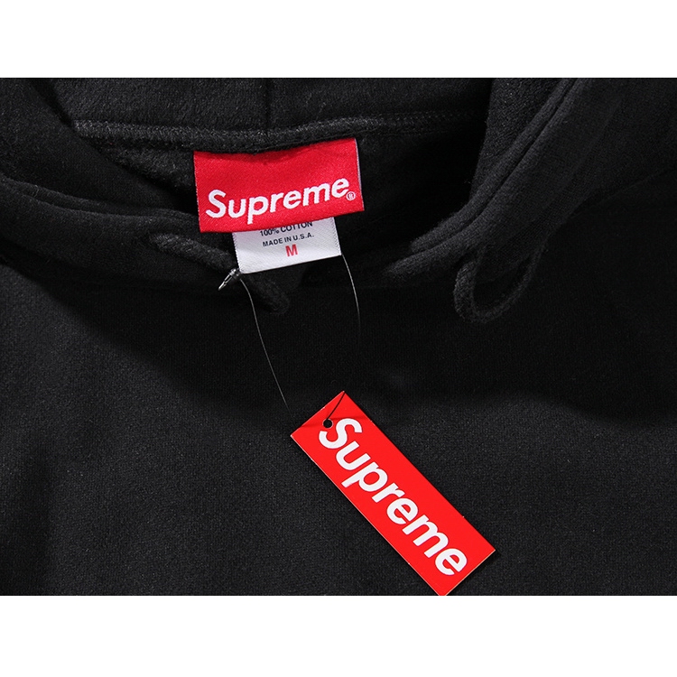 Supreme (シュプリーム) 15FW ボックス ロゴ フーデット スウェットシャツ パーカー(Box Logo Hooded Sweatshirt Pullover) ブラック 002