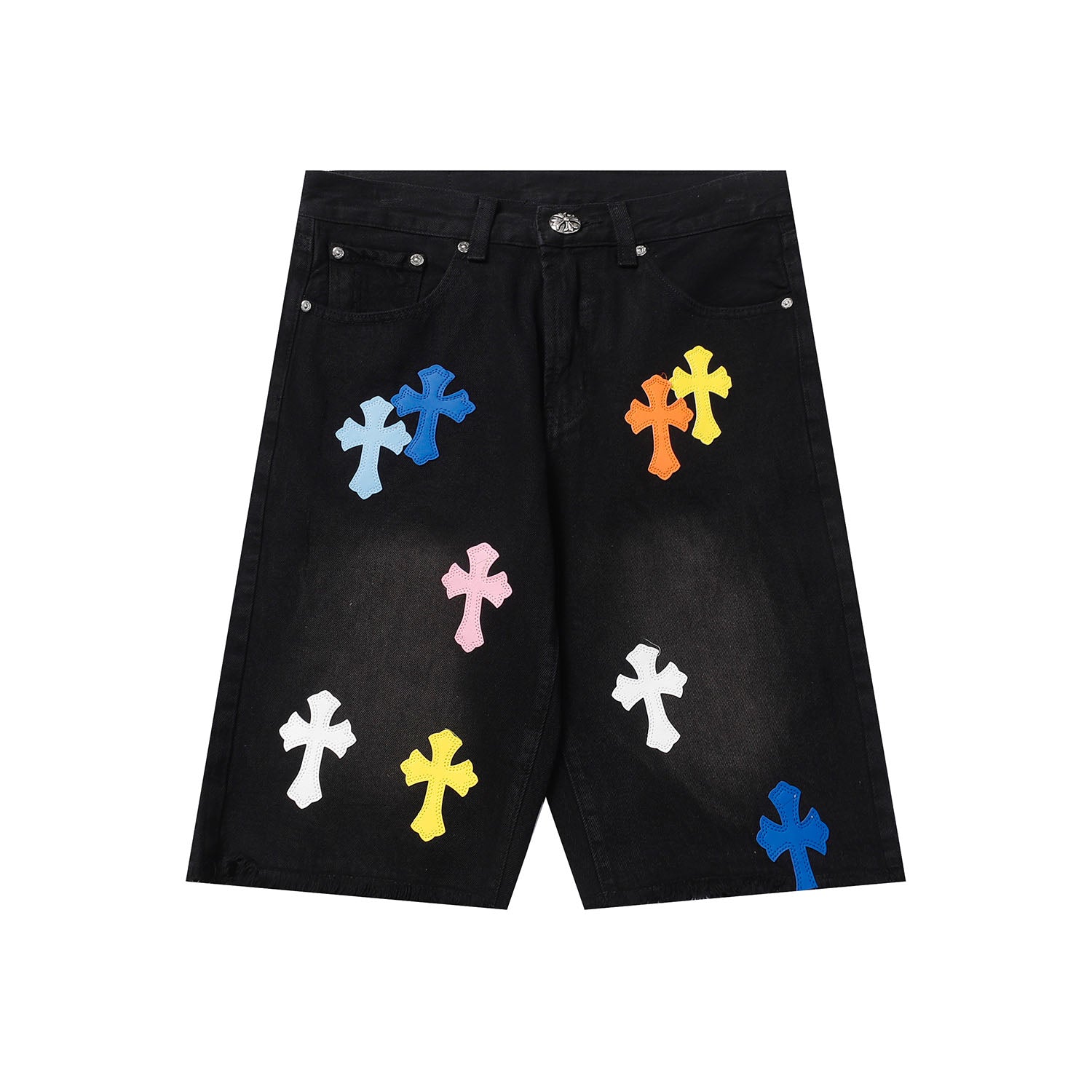 【Chrome Hearts】クロムハーツ 新作デニムショートパンツ 9922
