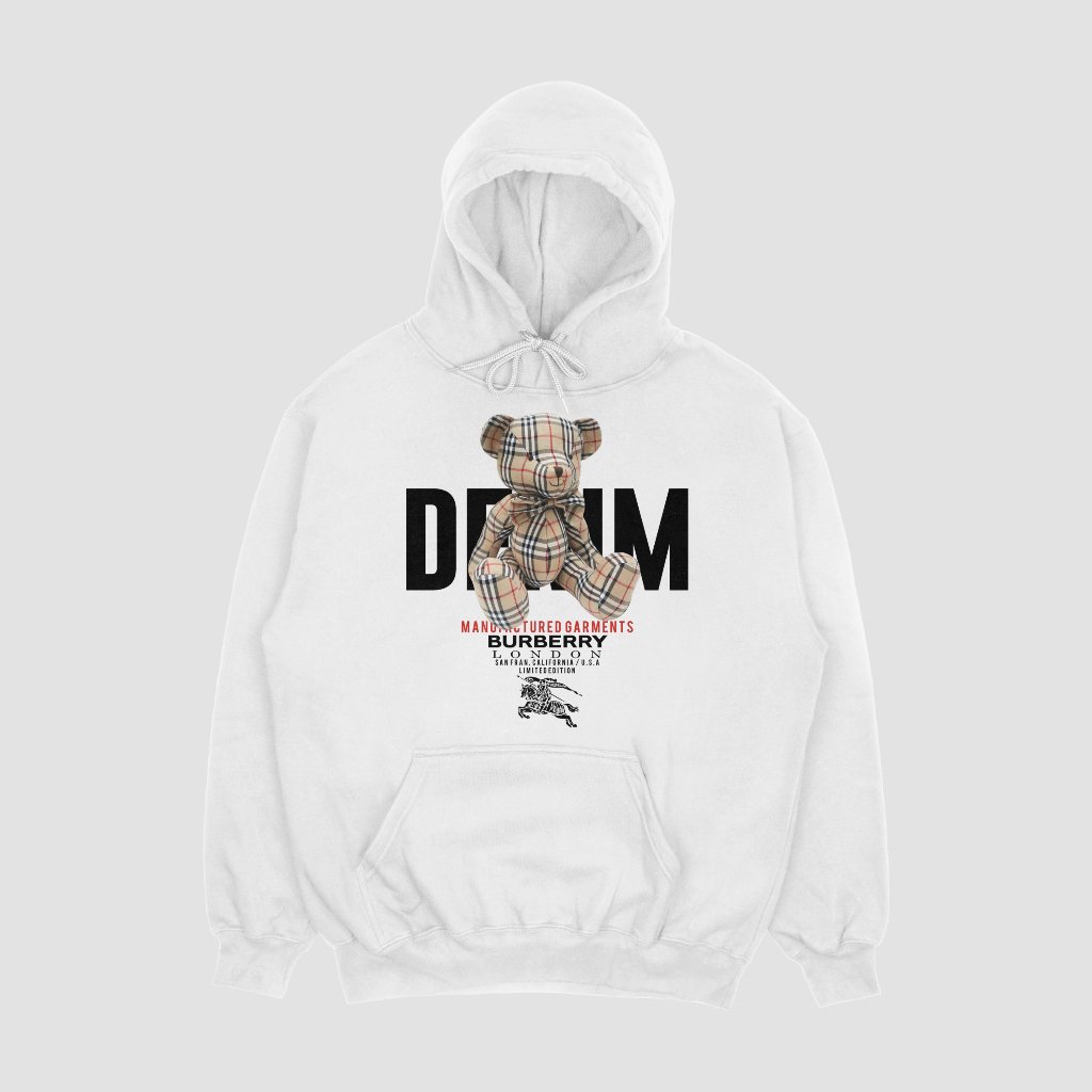 Burberryスウェット クル パーカー プリント  綿　男女兼用
