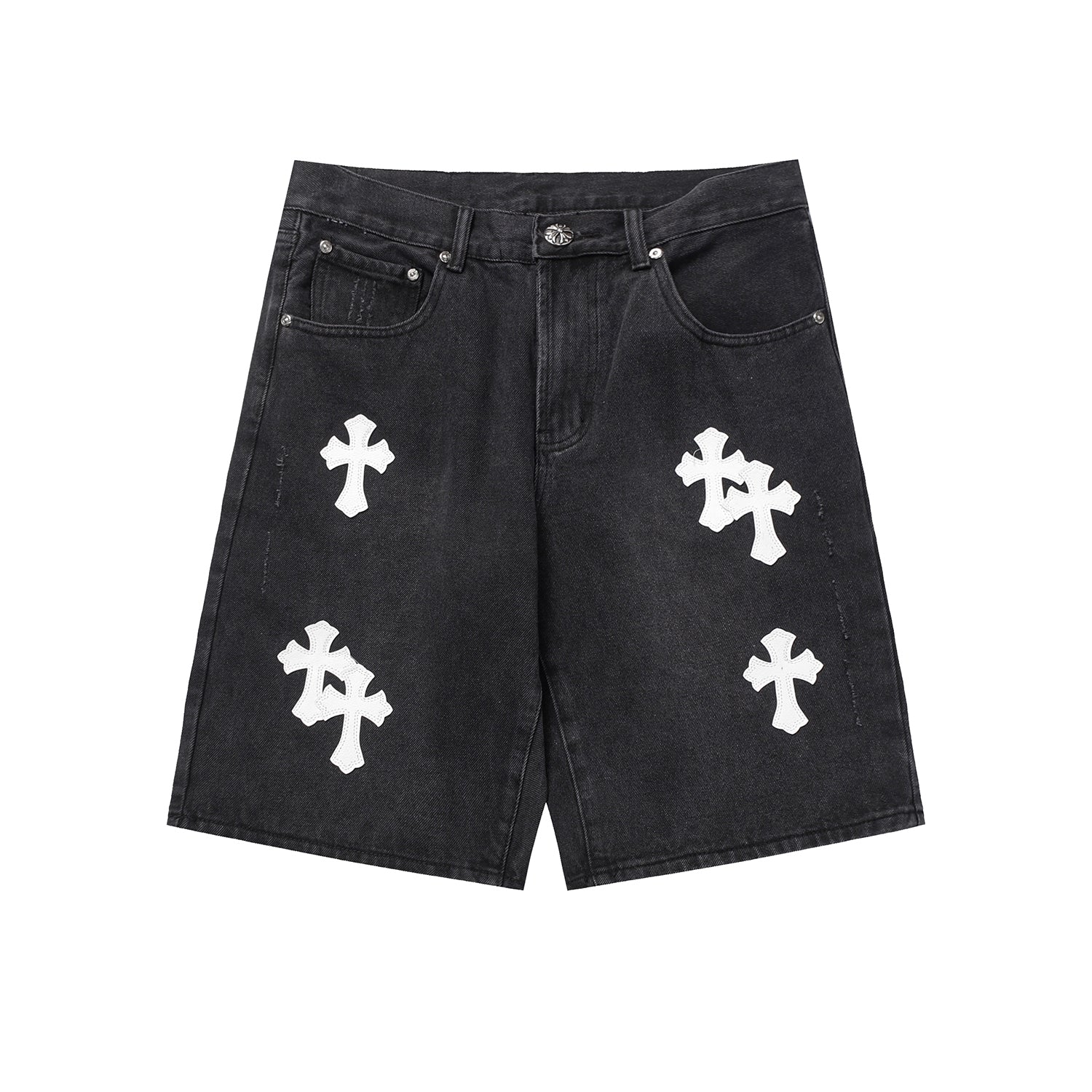 【Chrome Hearts】クロムハーツ 新作デニムショートパンツ 9925