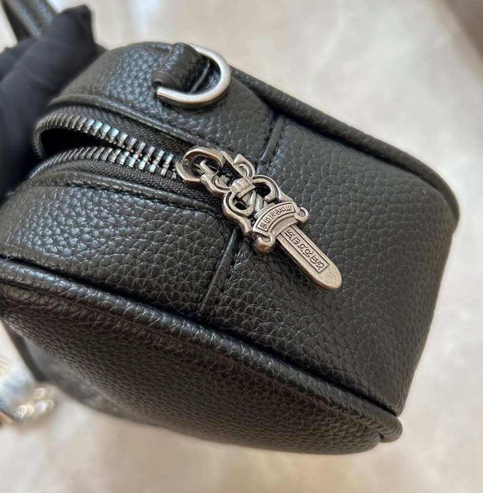 【Chrome Hearts】クロムハーツ ホースシュー ニッチ レザー ボウリングバッグ