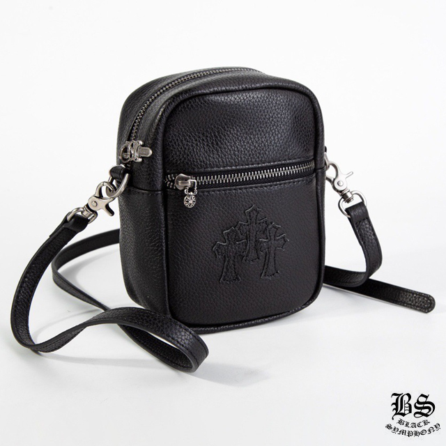 CHROME HEARTS クロムハーツ TAKA MINI LTHR タカ ミニ ショルダーバッグ セメタリークロスパッチ