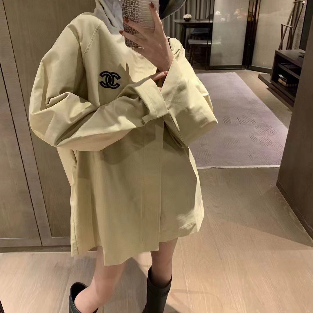 CHANELレディース レトロ スタイル ジッパー ジャケット