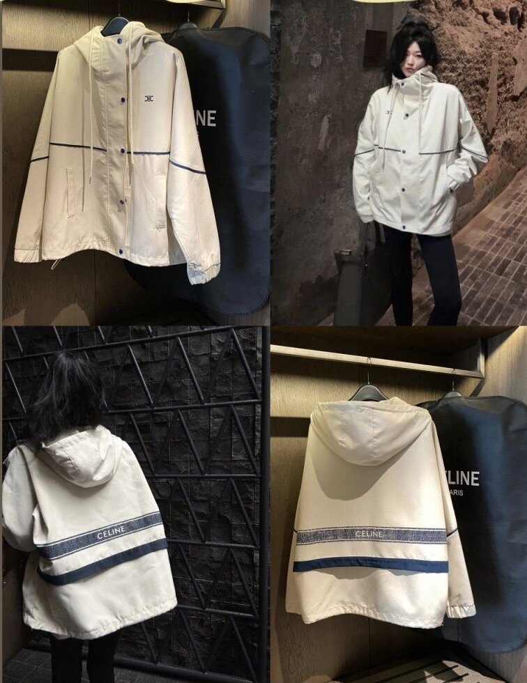 CELINE[青春の息吹]スポーツスタイルのジャケット