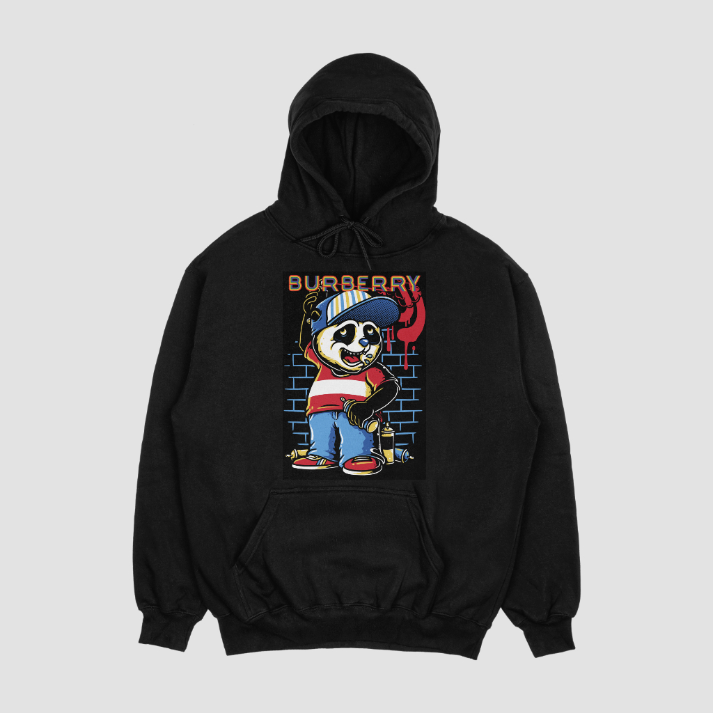 Burberryスウェット クル パーカー プリント  綿　男女兼用