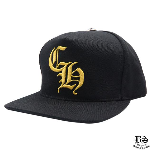 クロムハーツ ベースボールキャップ 5パネル CH ブラック（帽子）