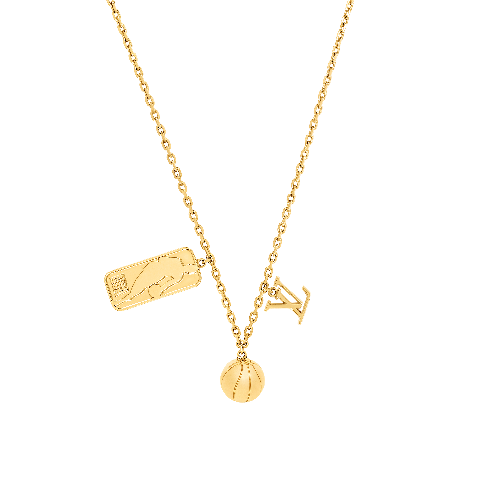 【国内発送/直営店】ネックレス 超希少■ペンダント・LVフライングボール スリム