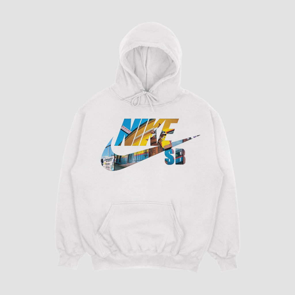 NIKEスウェット クル パーカー プリント  綿　男女兼用