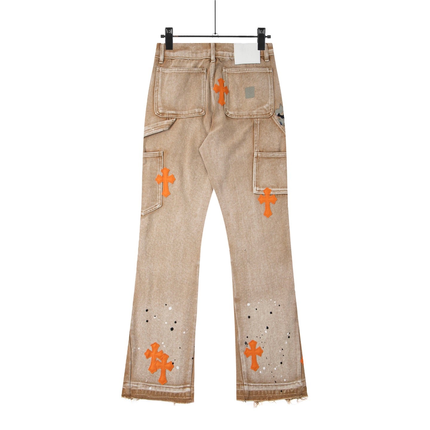 【Chrome Hearts】クロムハーツ ギャラリー部門 クロスパッチフレアデニムジーンズ8200
