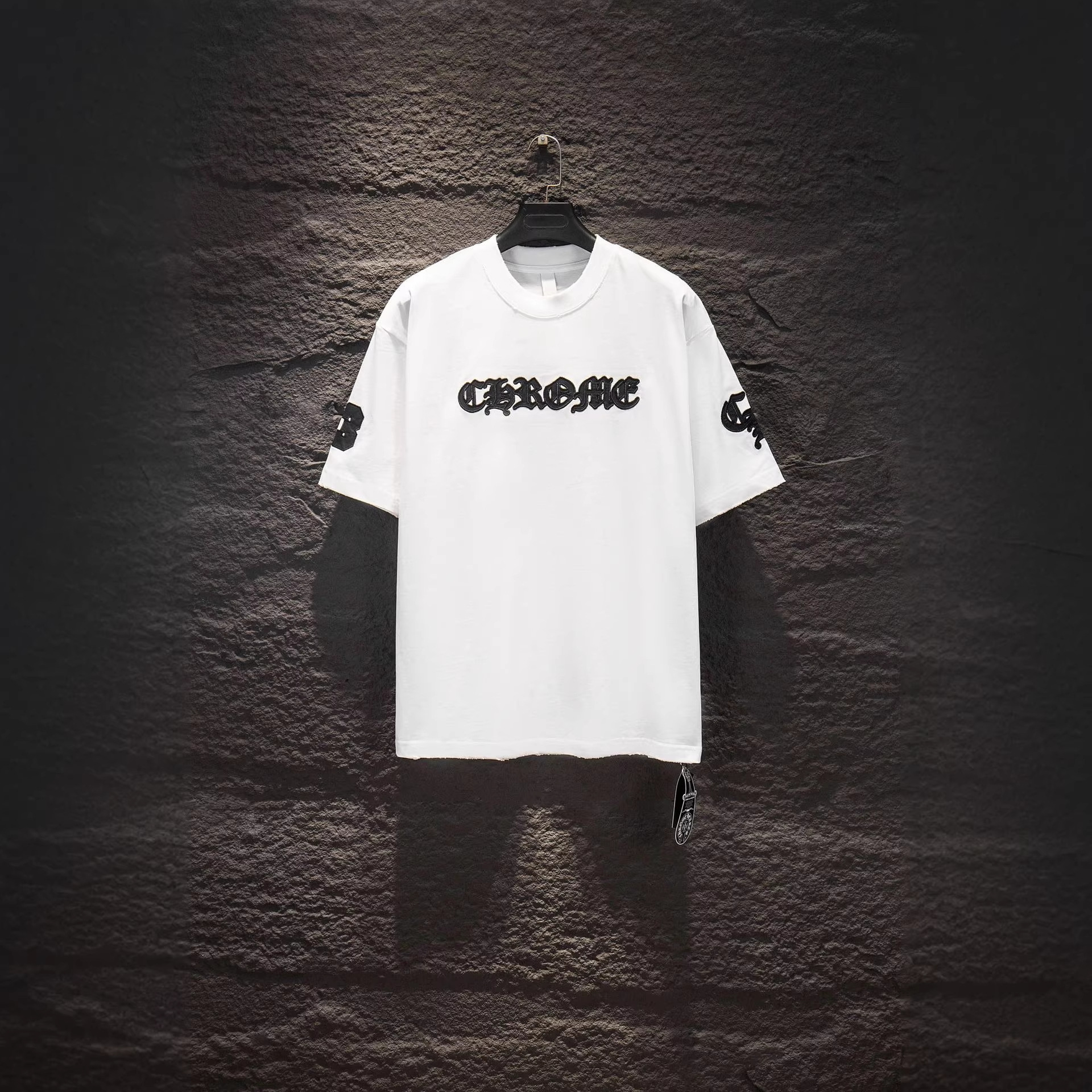 【今季注目】Chrome Hearts/クロムハーツ 2026SS夏新作 半袖Tシャツ 男女兼用 黑/白 CHT-26S11