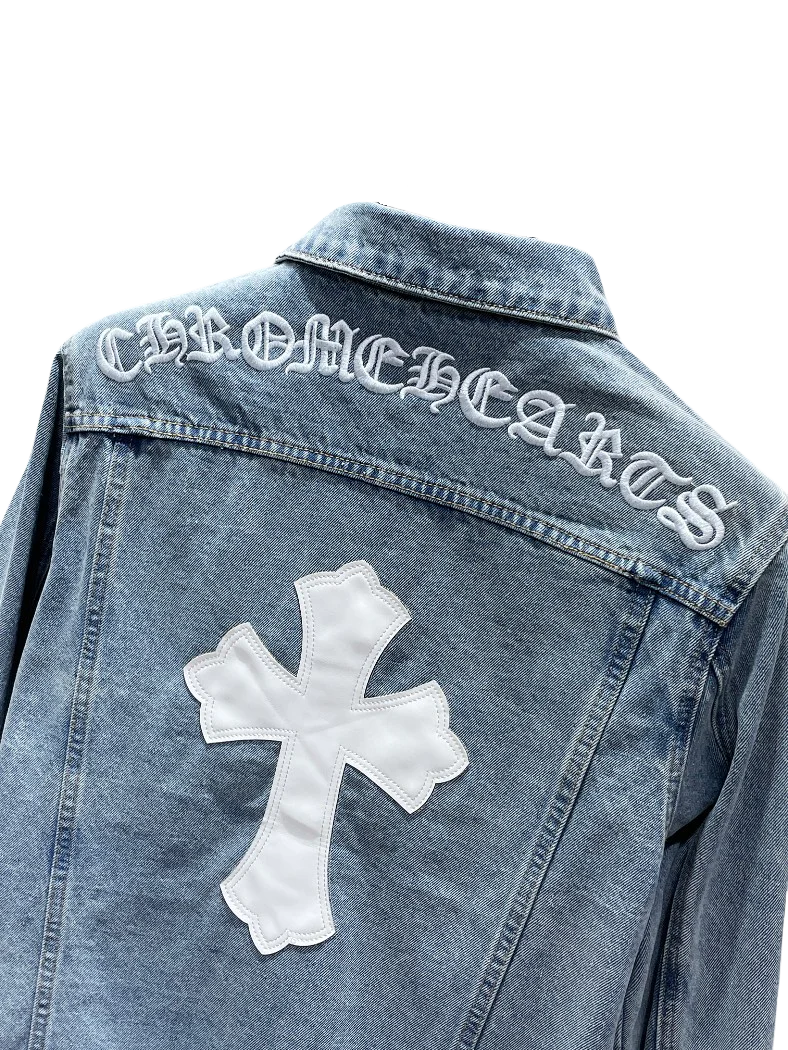 【Chrome Hearts】クロムハーツ 新作デニムジャケット Tシャツ