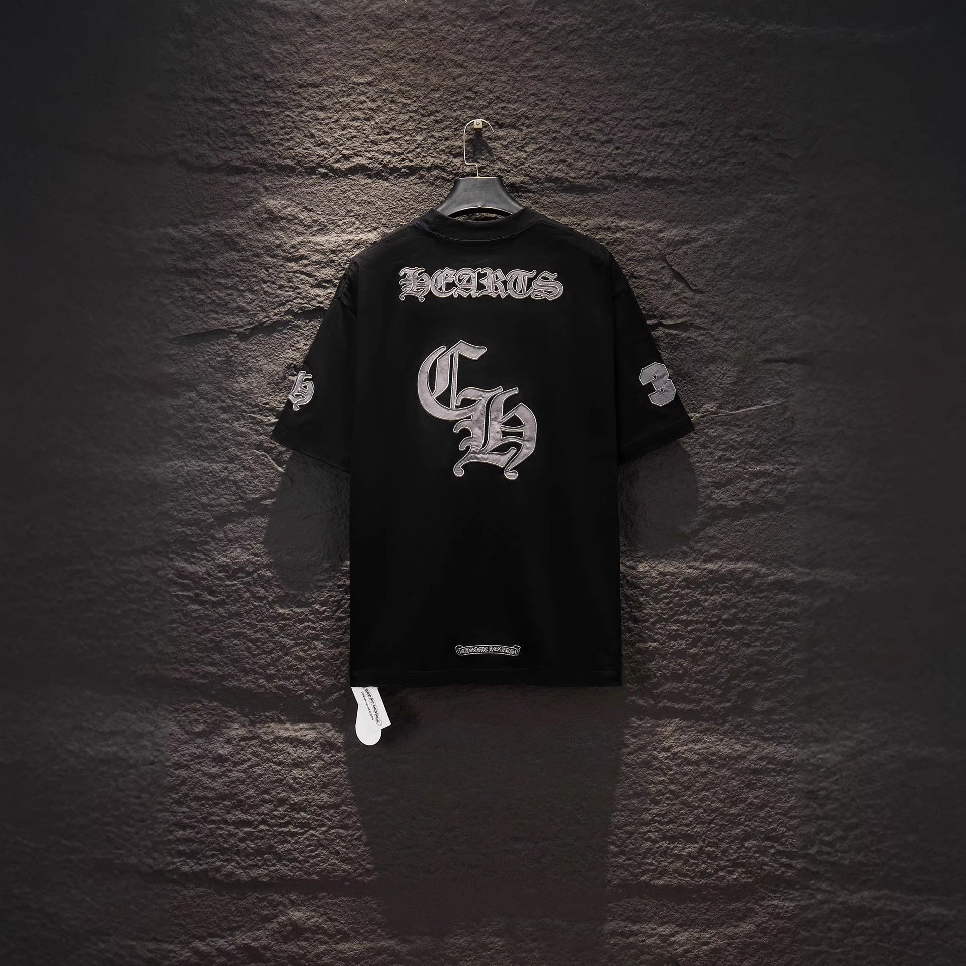 【今季注目】Chrome Hearts/クロムハーツ 2026SS夏新作 半袖Tシャツ 男女兼用 黑/白 CHT-26S11