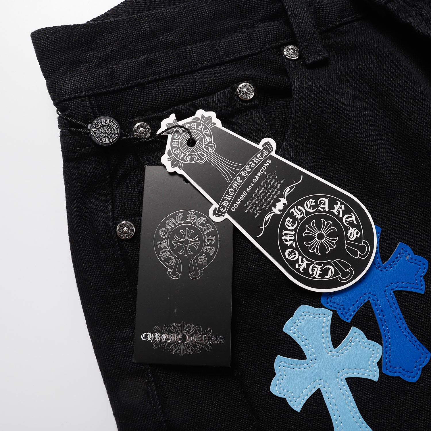 【Chrome Hearts】クロムハーツ 新作デニムショートパンツ 9922