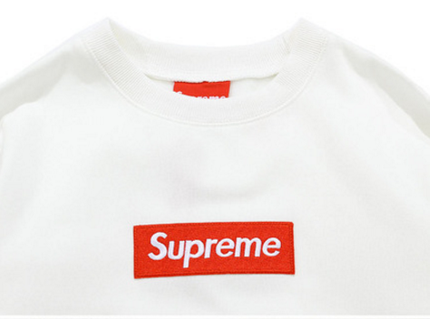 Supreme Box Logo クルーネックパーカー ホワイト