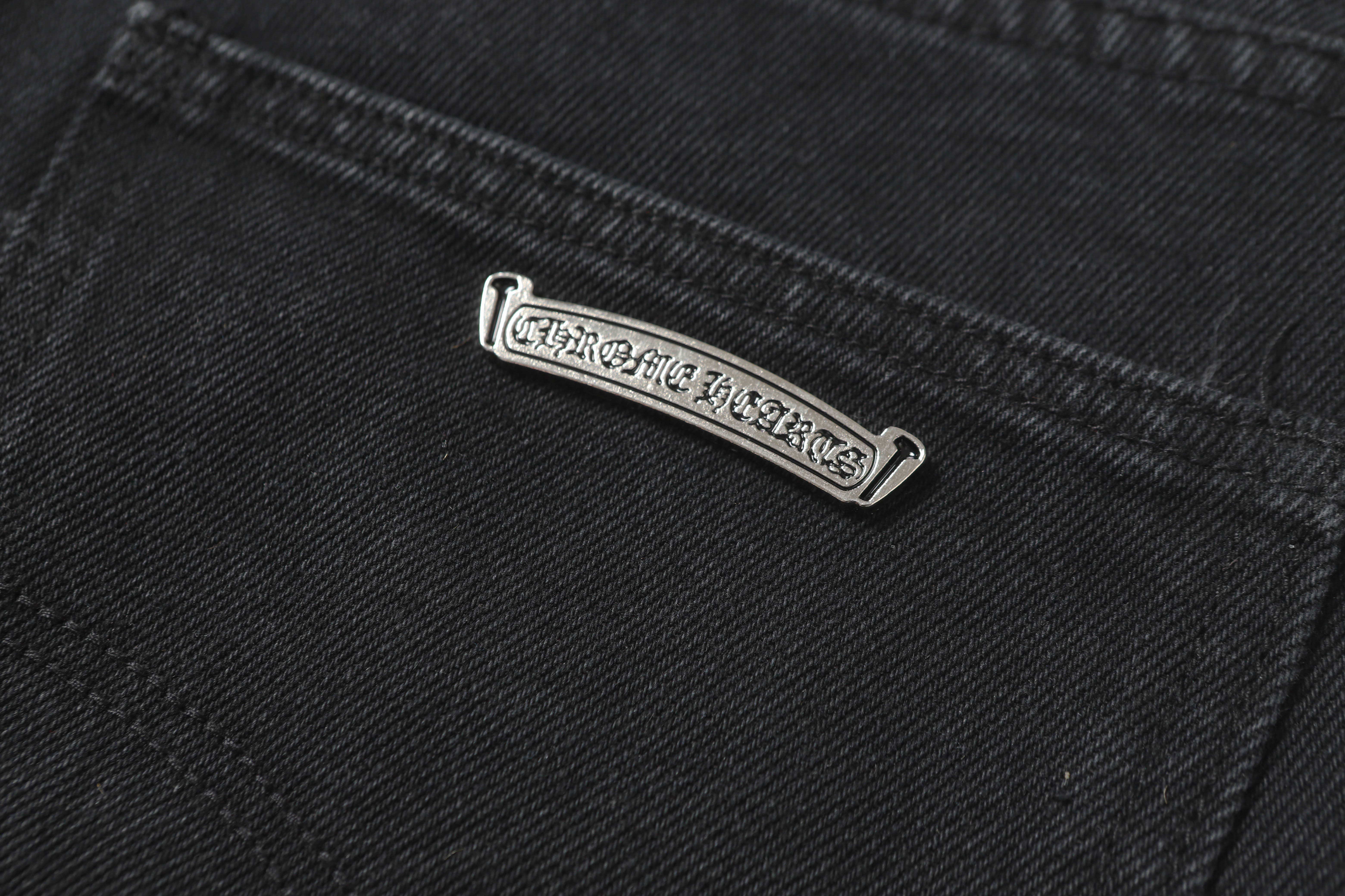 【Chrome Hearts】クロムハーツ クロスパッチ デニムジーンズ 9981