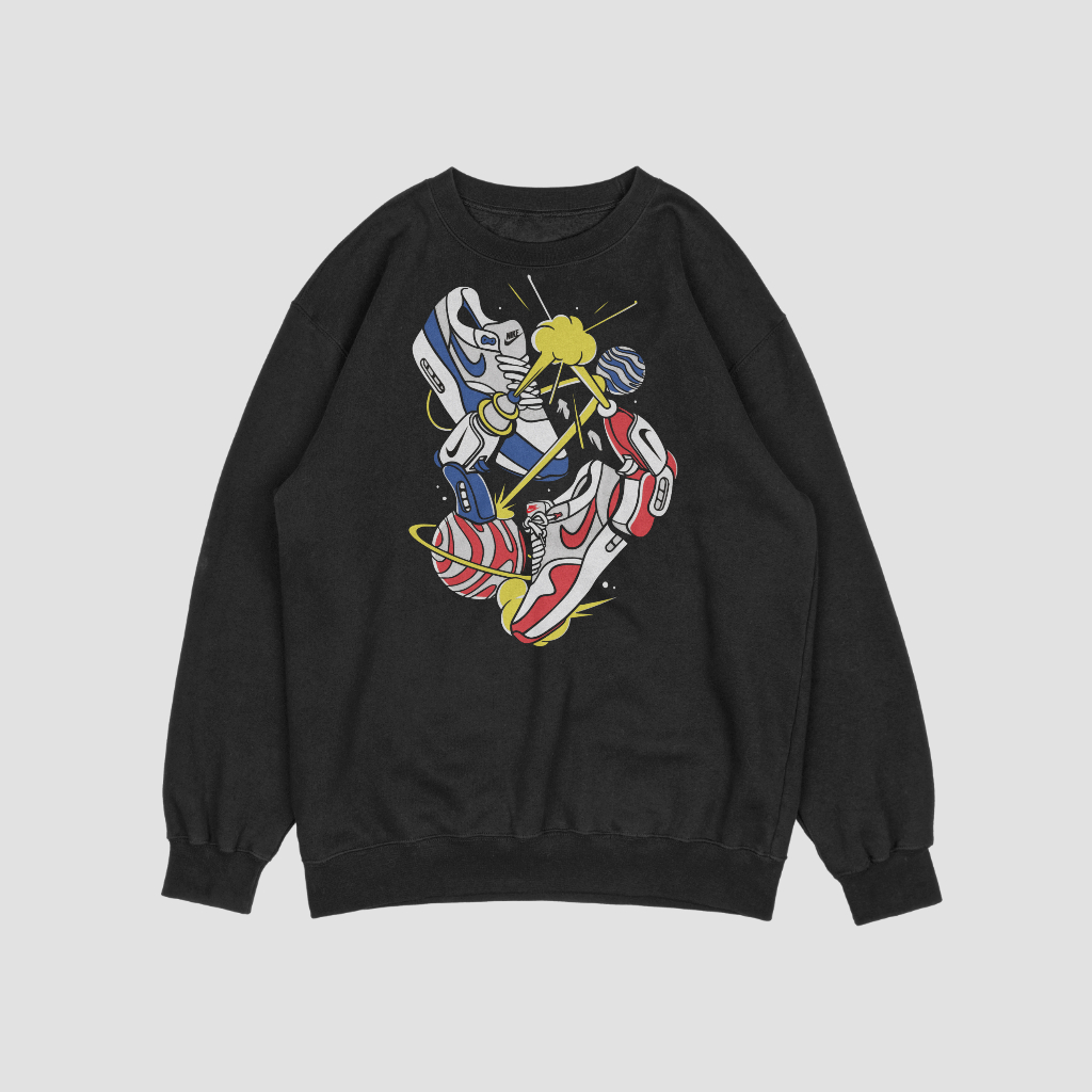 NIKE クラシックなカジュアルスポーツスウェットクル