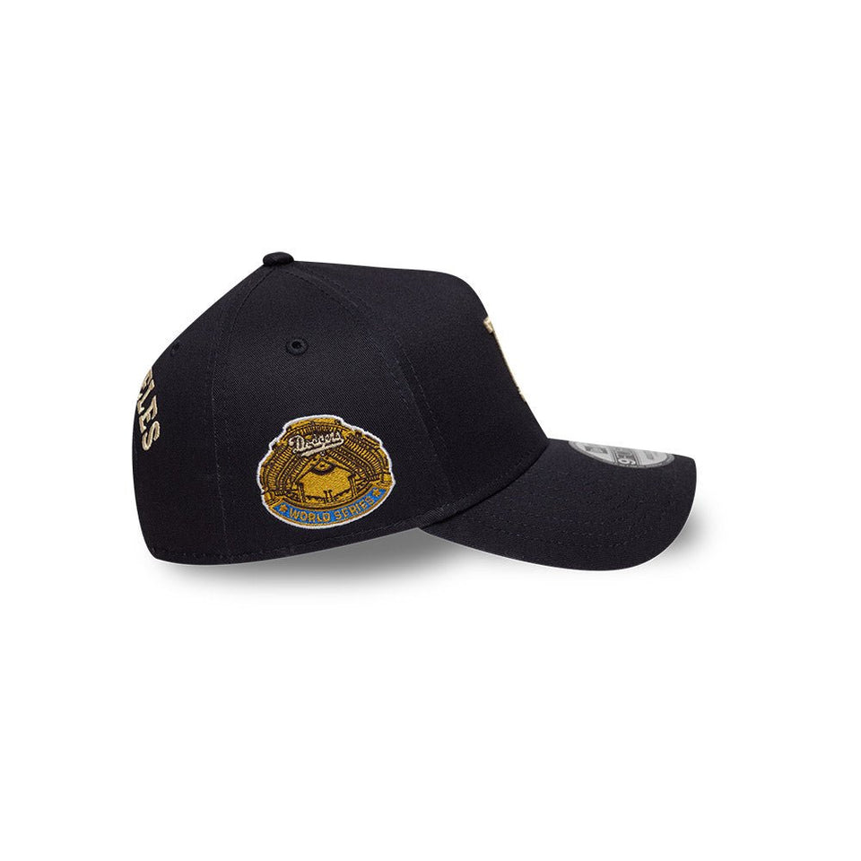 9FORTY A-Frame MLB Wordmark ロサンゼルス・ドジャース ネイビー