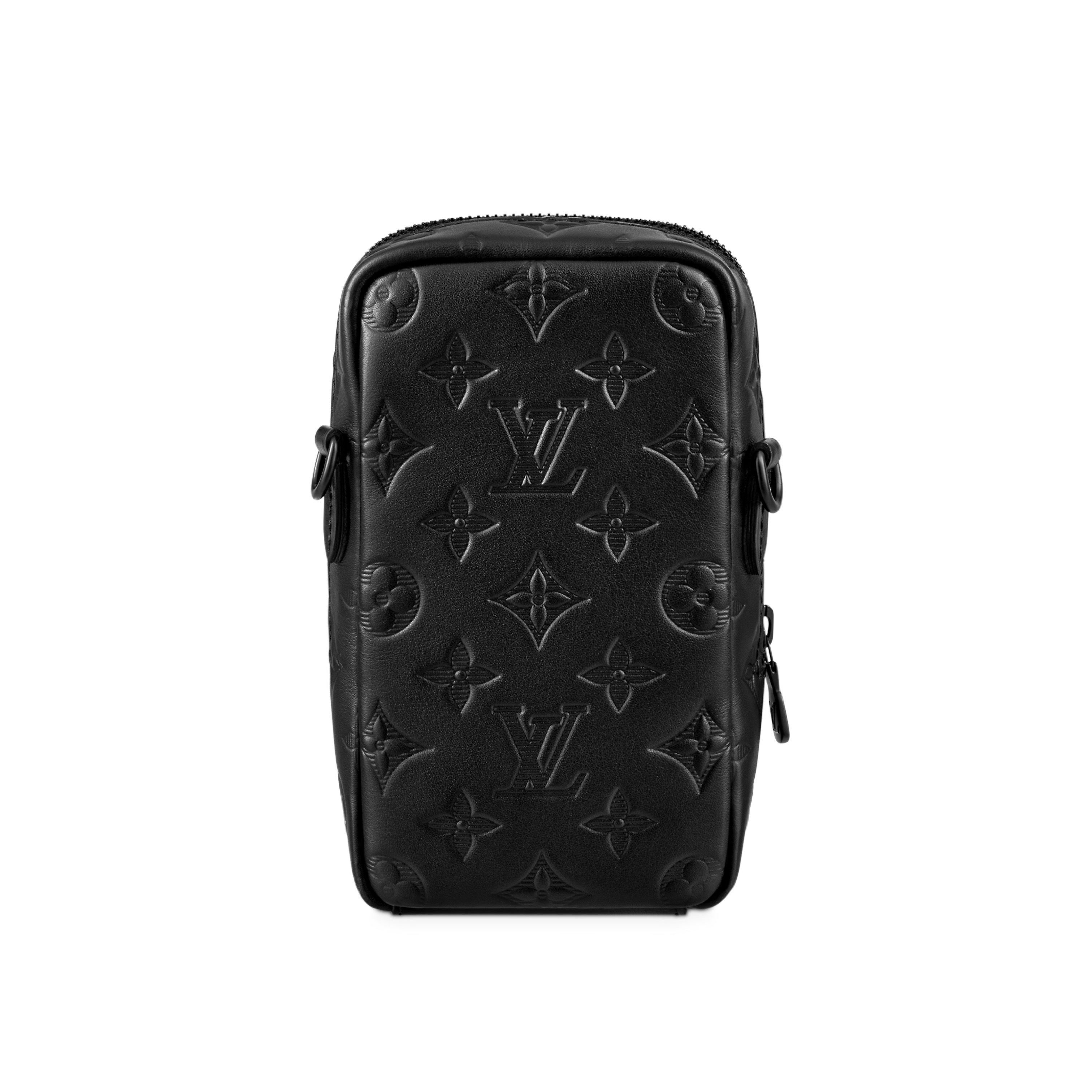 【高品質】人気★ルイヴィトン（Louvis Vuitton） ダブル・フォンポーチ ミニショルダー 男性 M81321