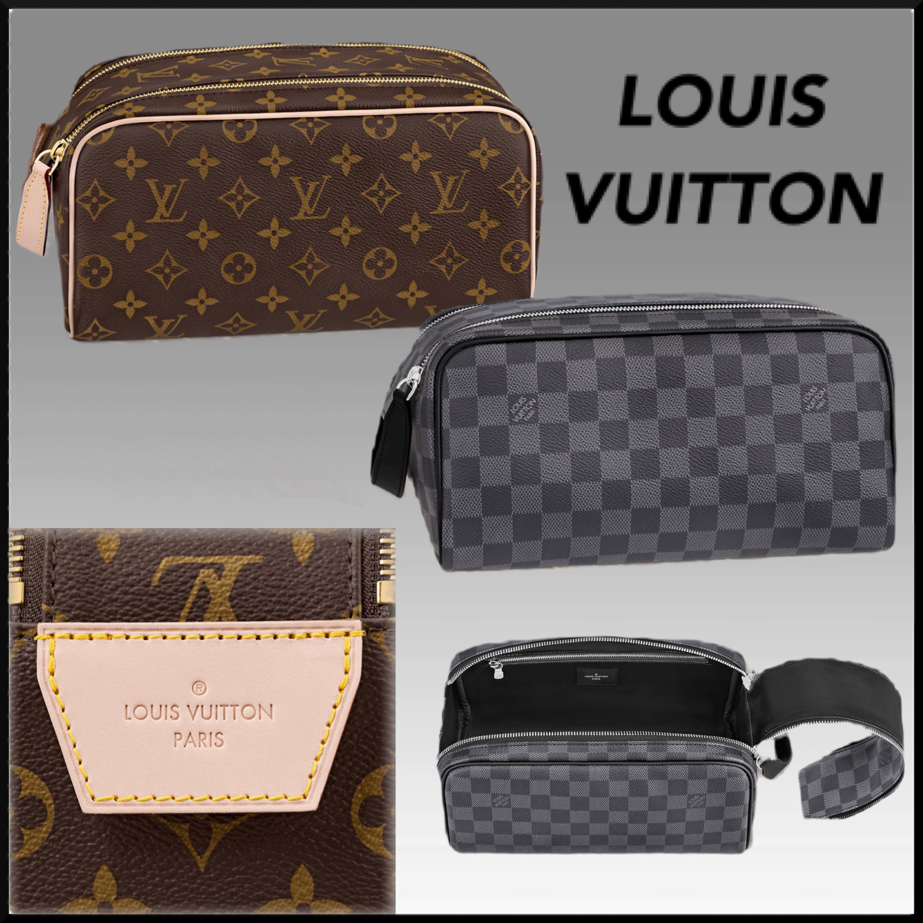 【高品質】大人気定番商品★ルイヴィトン（Louvis Vuitton） ドップ・キット セカンドバッグ M44494