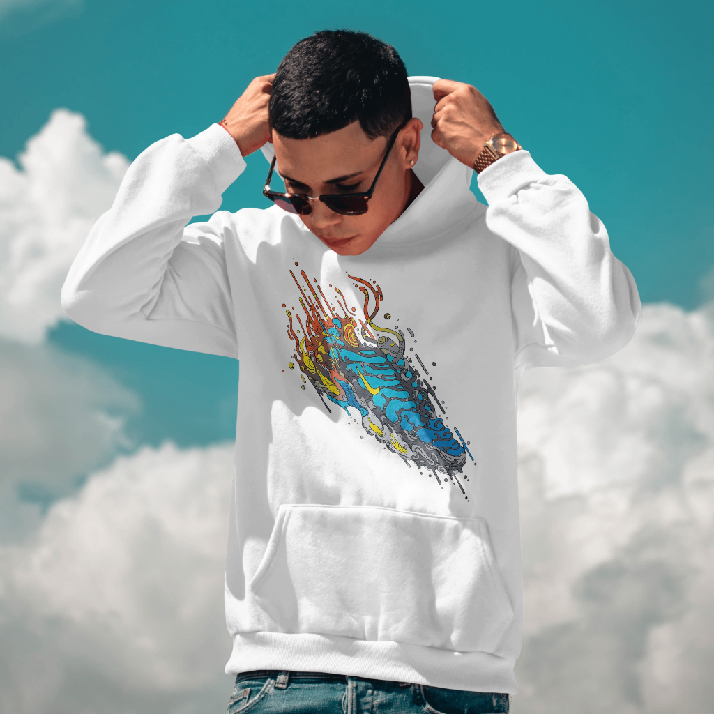 NIKEスウェット クル パーカー プリント  綿　男女兼用