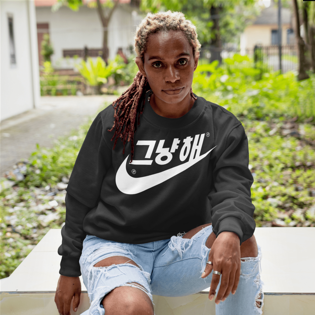 NIKEスウェット クル パーカー プリント  綿　男女兼用