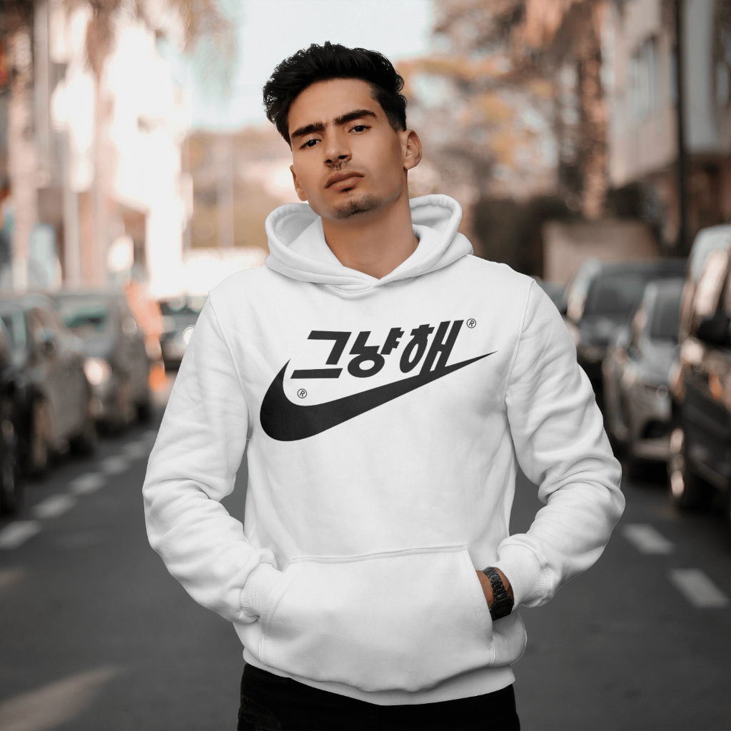 NIKEスウェット クル パーカー プリント  綿　男女兼用