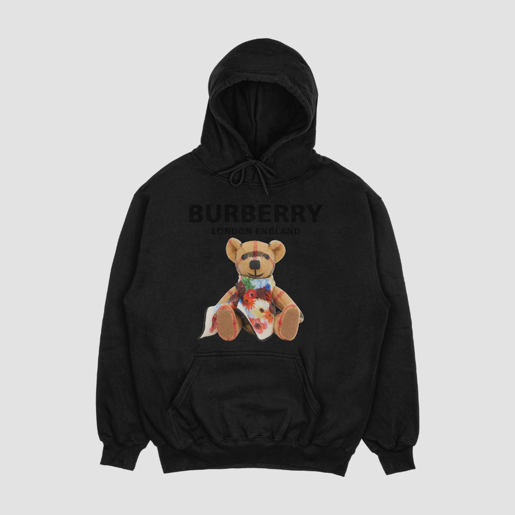 Burberryスウェット クル パーカー プリント  綿　男女兼用