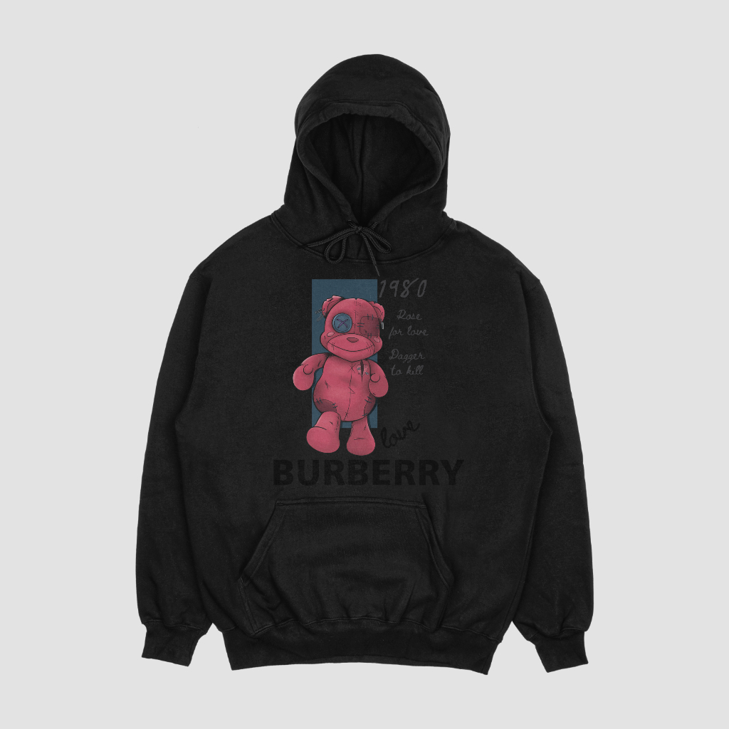 Burberryスウェット クル パーカー プリント  綿　男女兼用