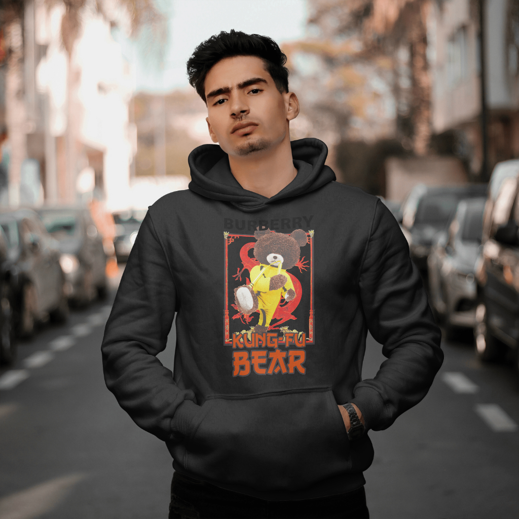 Burberryスウェット クル パーカー プリント  綿　男女兼用