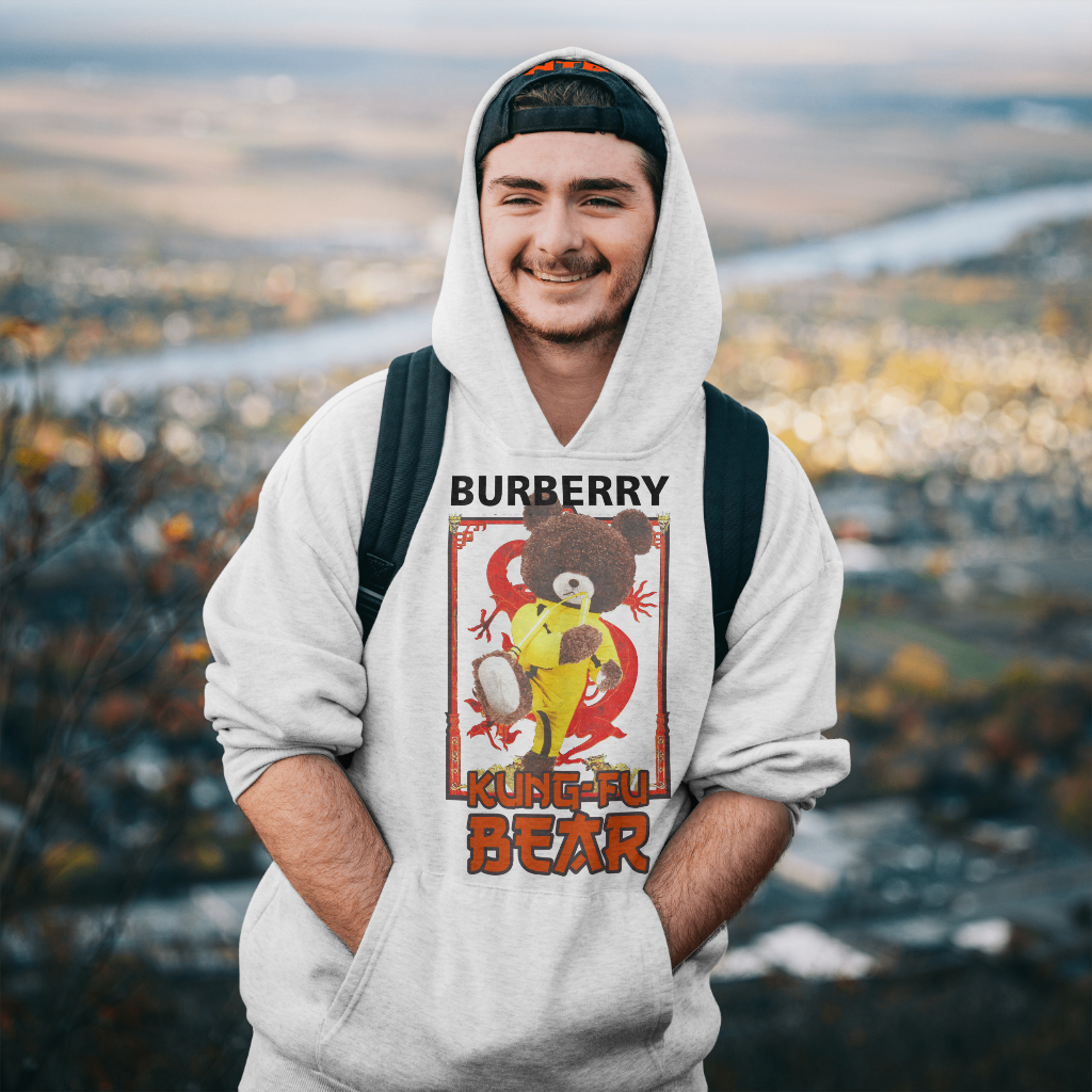 Burberryスウェット クル パーカー プリント  綿　男女兼用