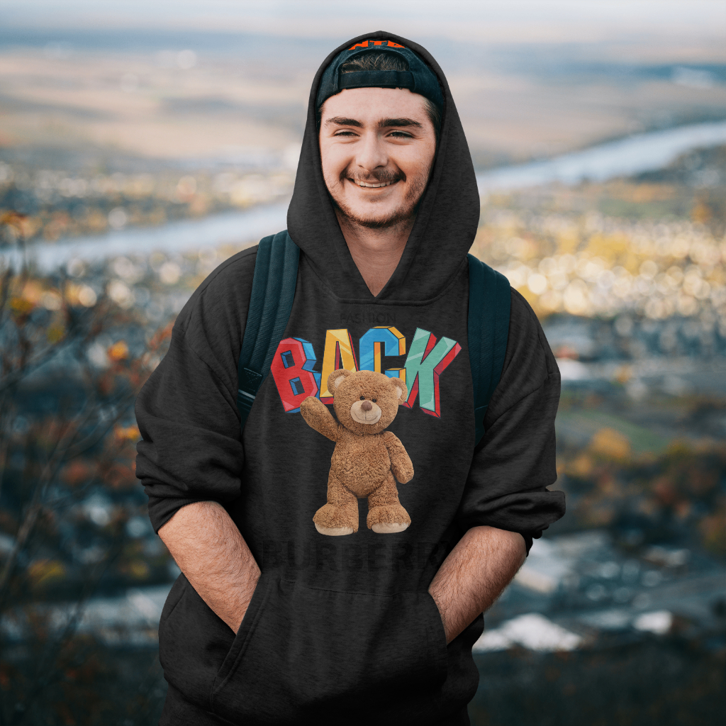 Burberryスウェット クル パーカー プリント  綿　男女兼用