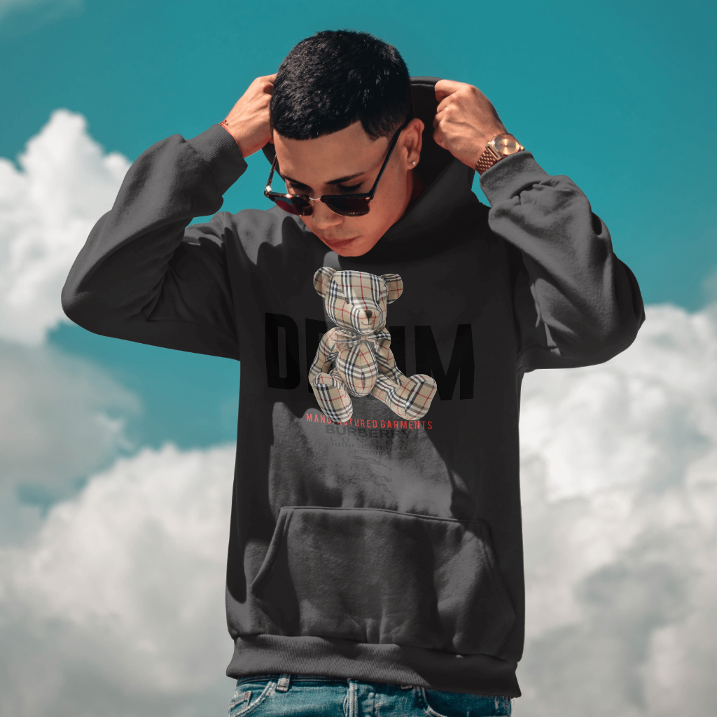 Burberryスウェット クル パーカー プリント  綿　男女兼用