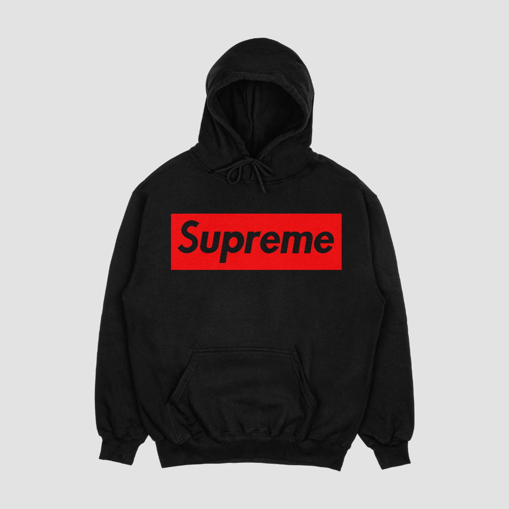 Supremeスウェット クル パーカー プリント  綿　男女兼用