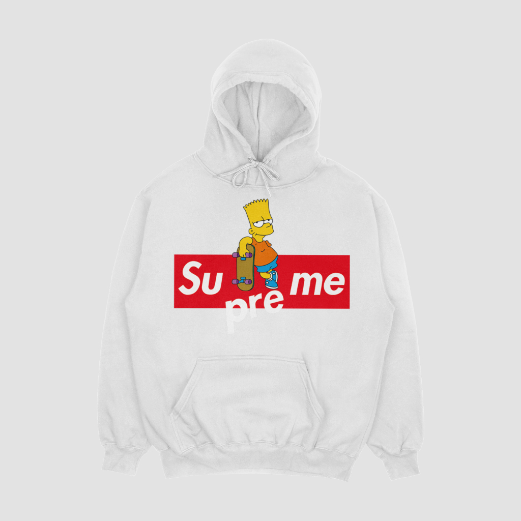 Supremeスウェット クル パーカー プリント  綿　男女兼用