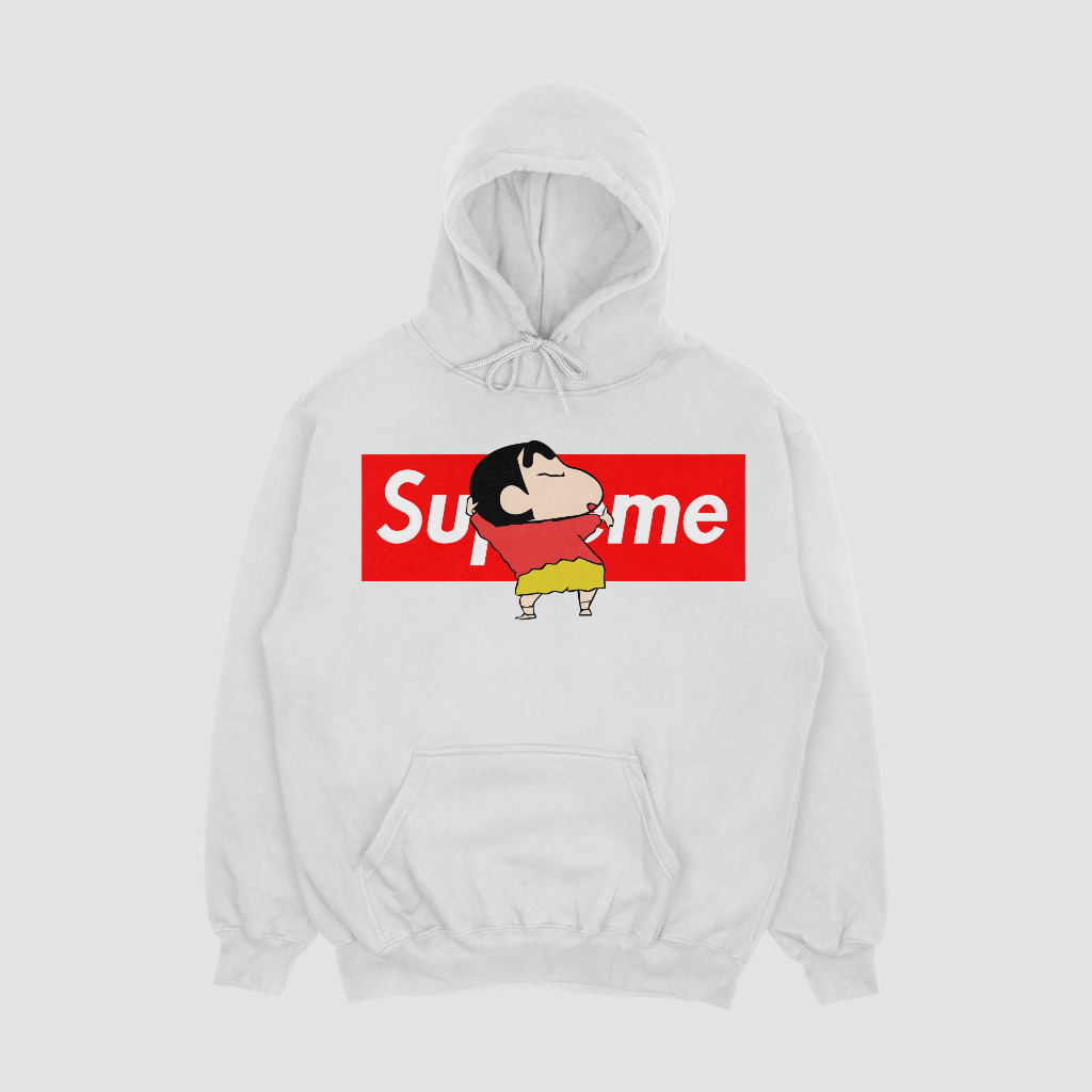 Supremeスウェット クル パーカー プリント  綿　男女兼用