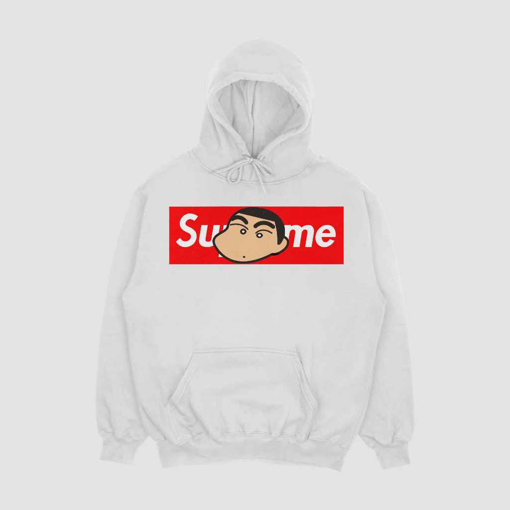 Supremeスウェット クル パーカー プリント  綿　男女兼用