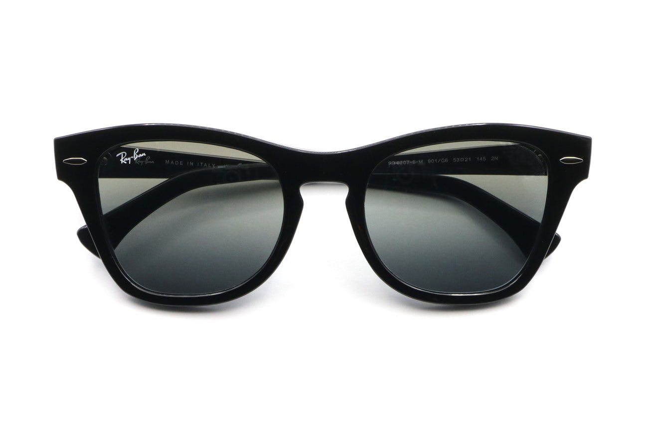Ray-Ban(レイバン) RB 0707SM-901/G6ポリッシュブラック(53)