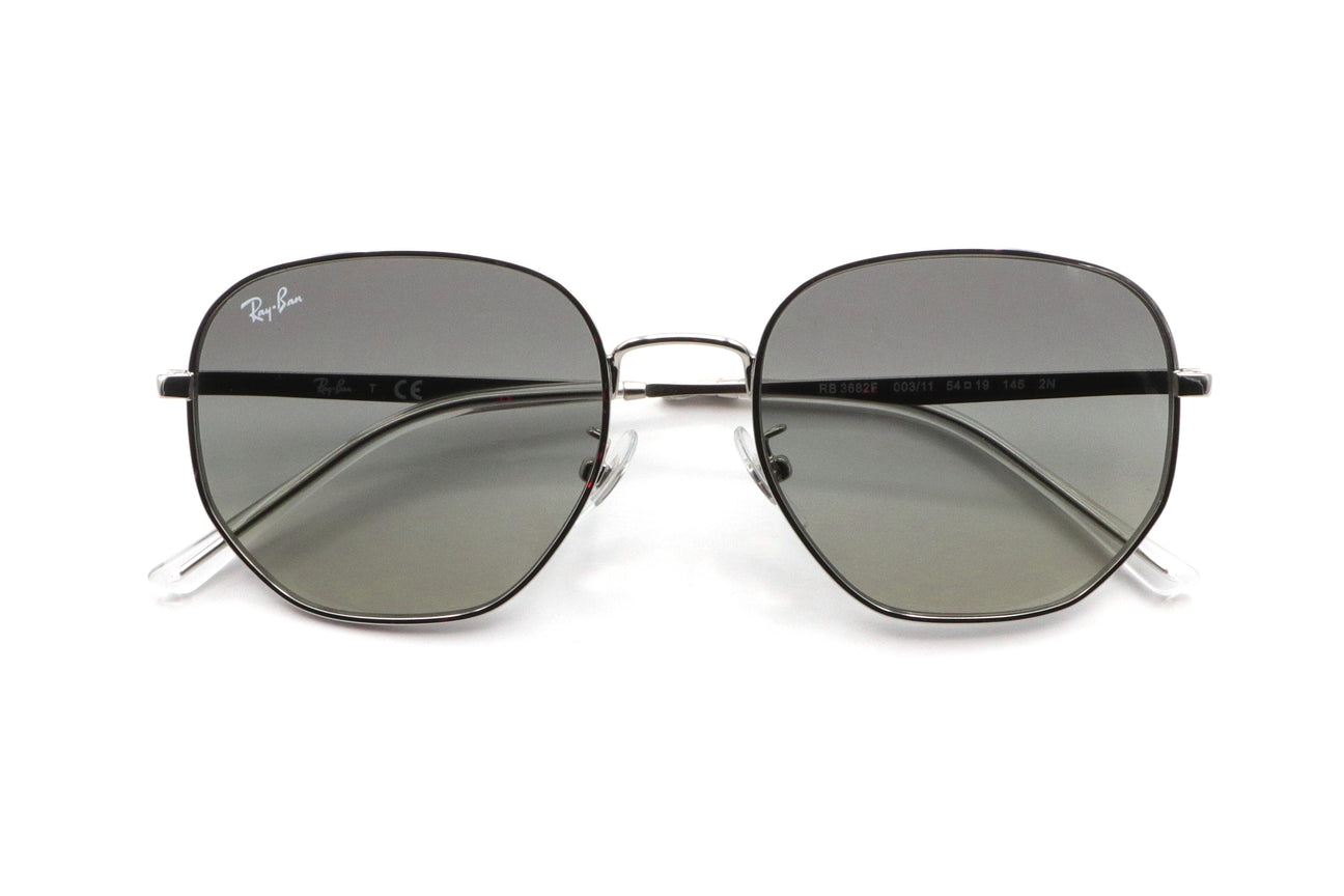 Ray-Ban(レイバン) RB 3682F-003/11ポリッシュシルバー(54)