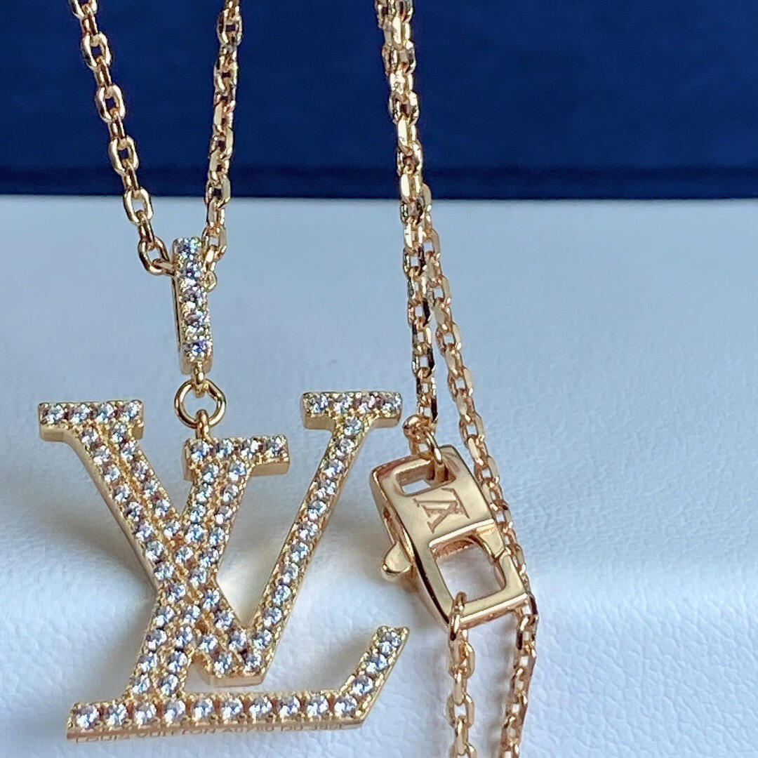 【国内発送/直営店】ネックレス パンダンティフ LV GM ゴールド×ダイヤ ネックレス