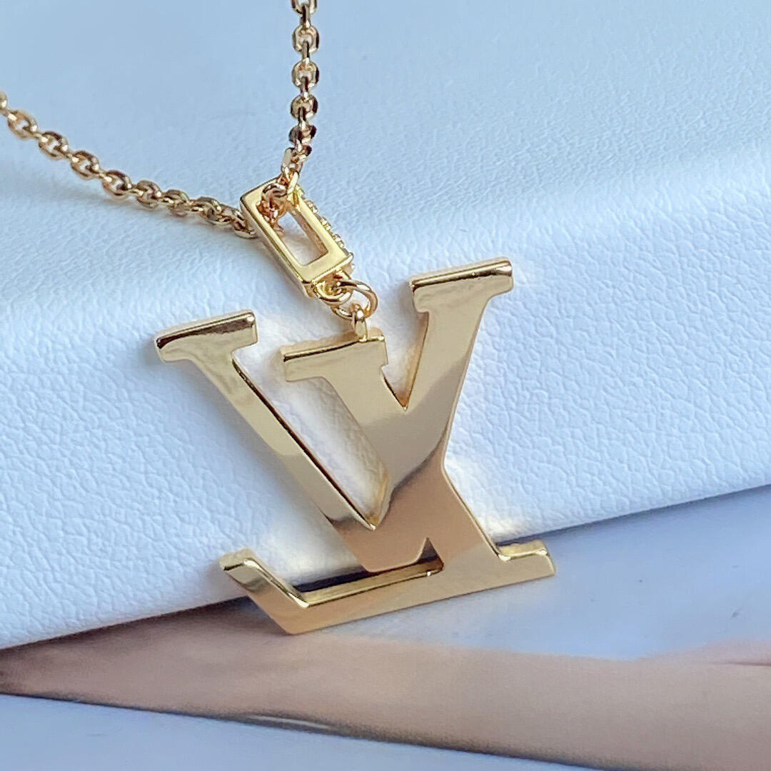 【国内発送/直営店】ネックレス パンダンティフ LV GM ゴールド×ダイヤ ネックレス
