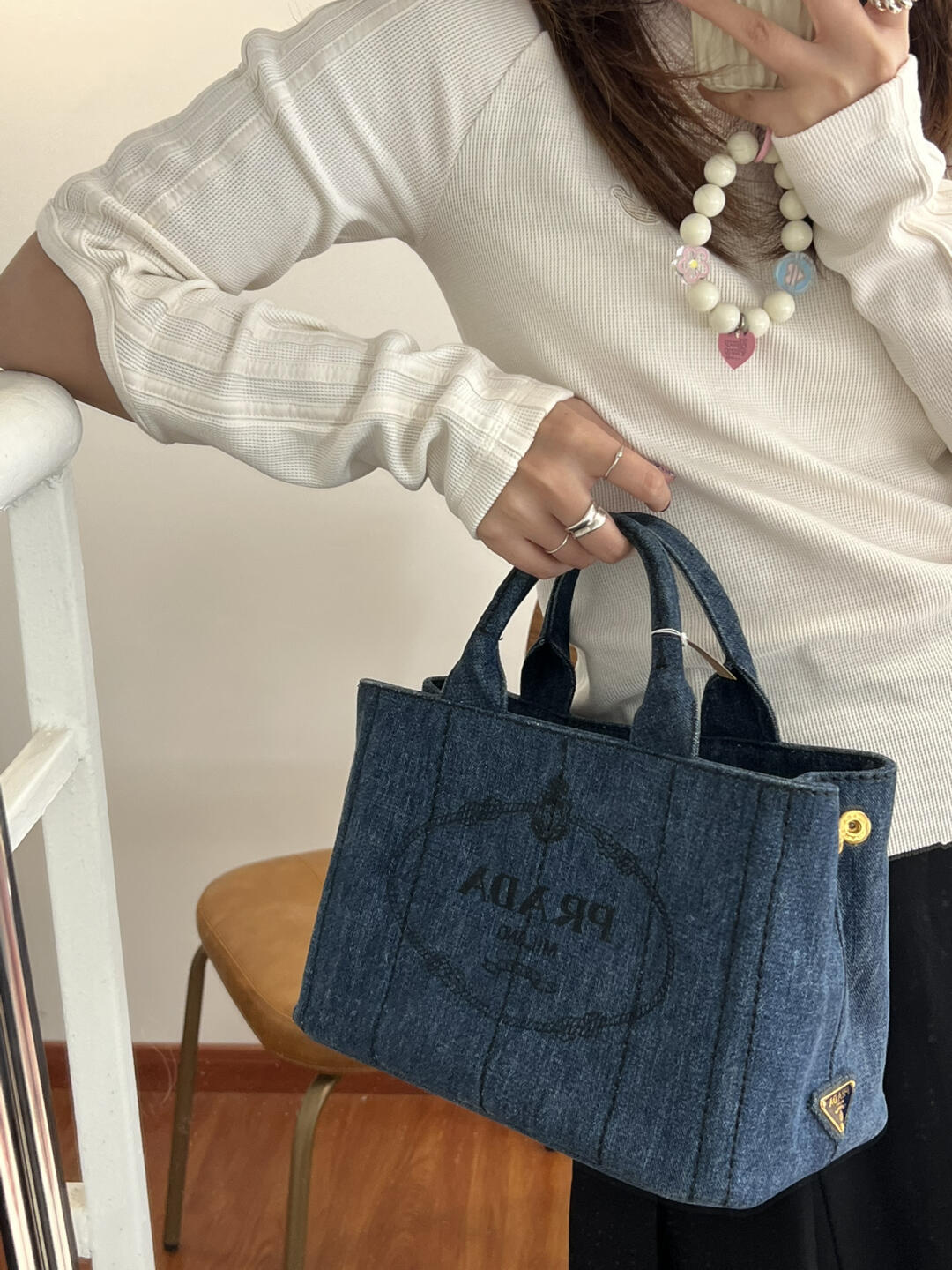 【国内発送/本物と同等品質】PRADA プラダ CANAPA カナパ トートバッグ ショルダーバッグ