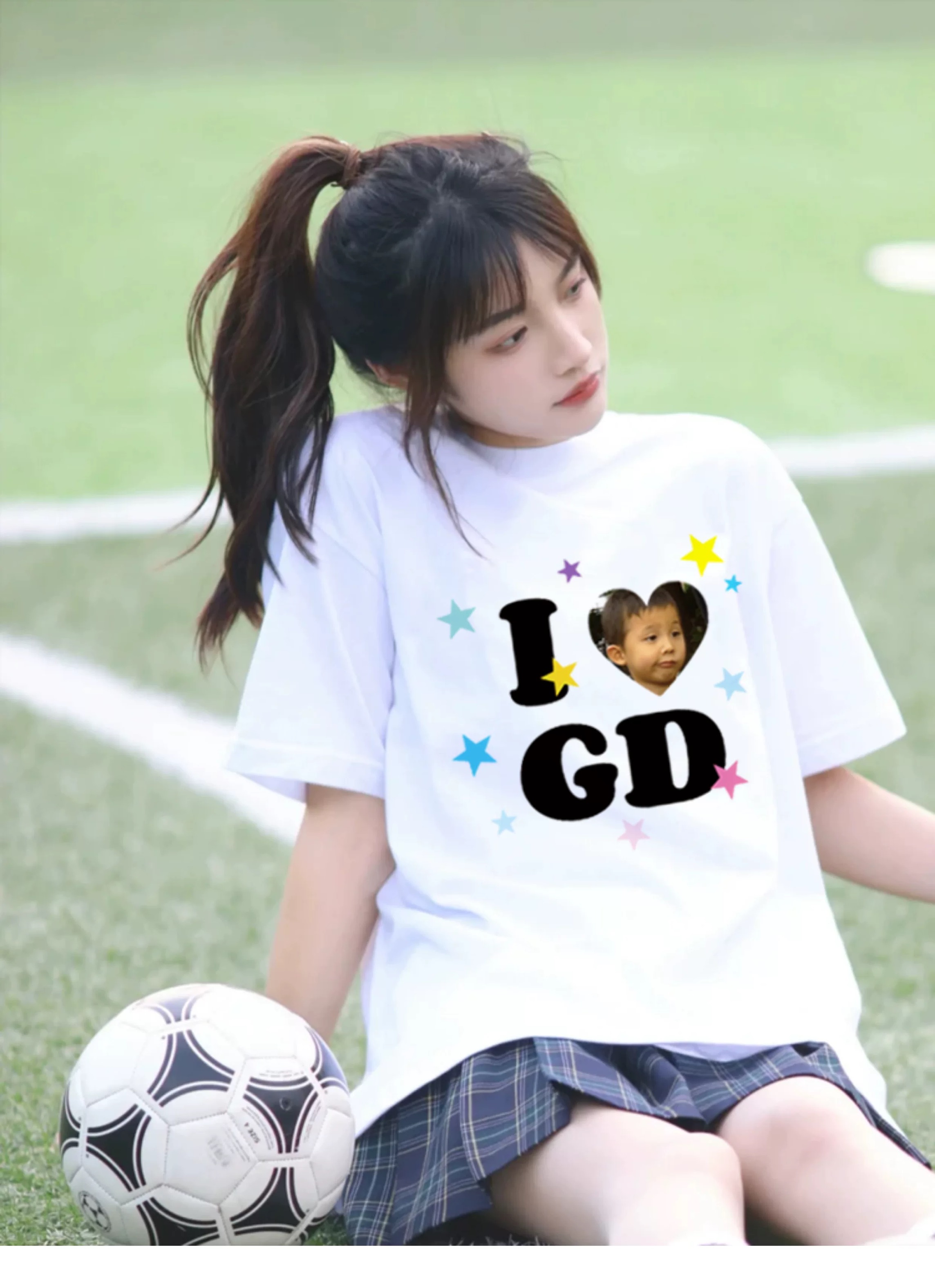 G-DRAGON 2025 香港ステーション「Übermensch」ワールドツアーコンサート応援Tシャツ ピュアコットン 半袖