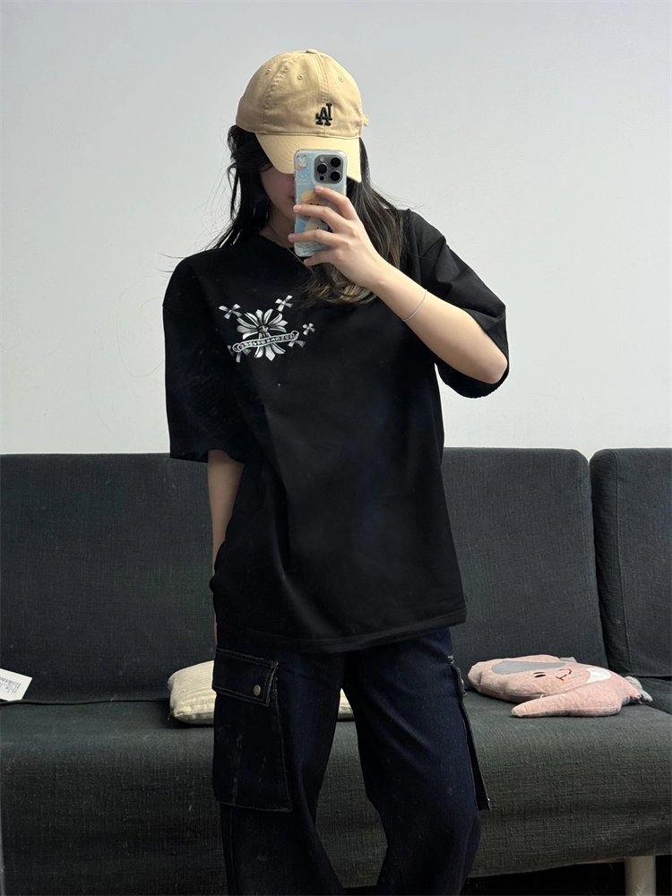 【Chrome Hearts】クロムハーツ 夏の新作Tシャツ おしゃれなカップル向け半袖