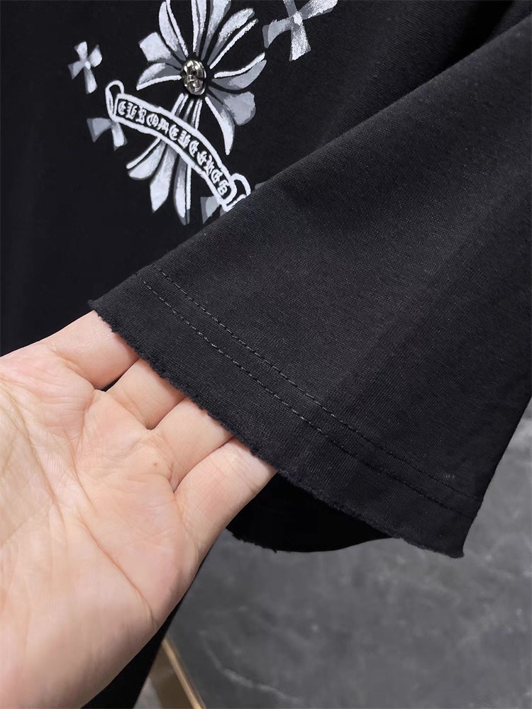 【Chrome Hearts】クロムハーツ 夏の新作Tシャツ おしゃれなカップル向け半袖