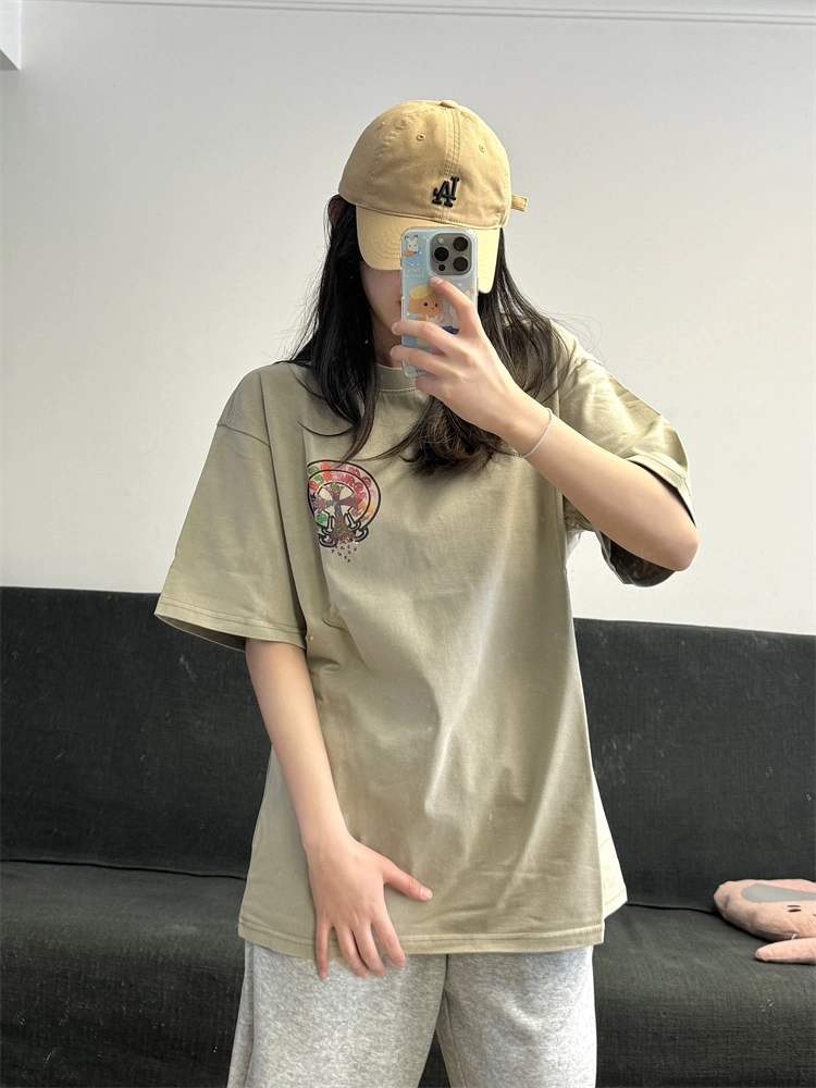 【Chrome Hearts】Tシャツ 男女兼用 夏用 高品質 カップル向け 十字架＆サンスクリット柄 半袖