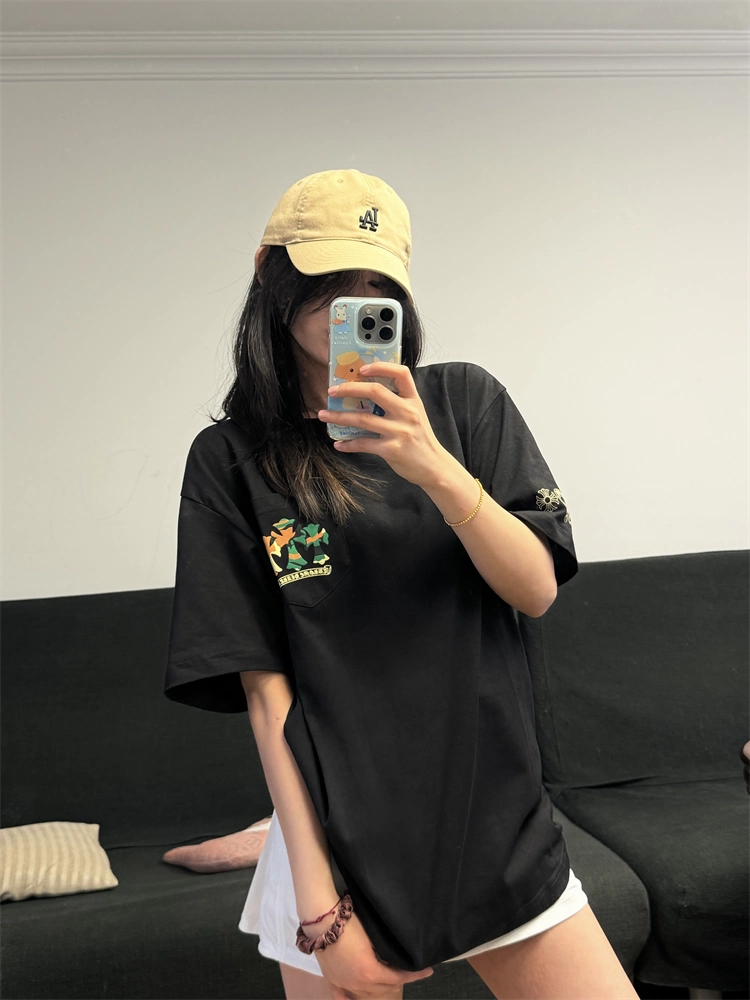 【Chrome Hearts】クロムハーツ Tシャツ 男女兼用 高品質 半袖 CH026