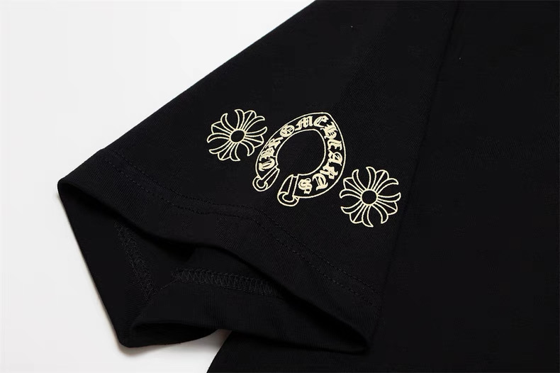 【Chrome Hearts】クロムハーツ Tシャツ 男女兼用 高品質 半袖 CH026