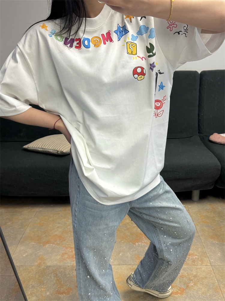 【Chrome Hearts】2025新作 クロムハーツ Tシャツ 男女兼用 高品質 半袖 CH034